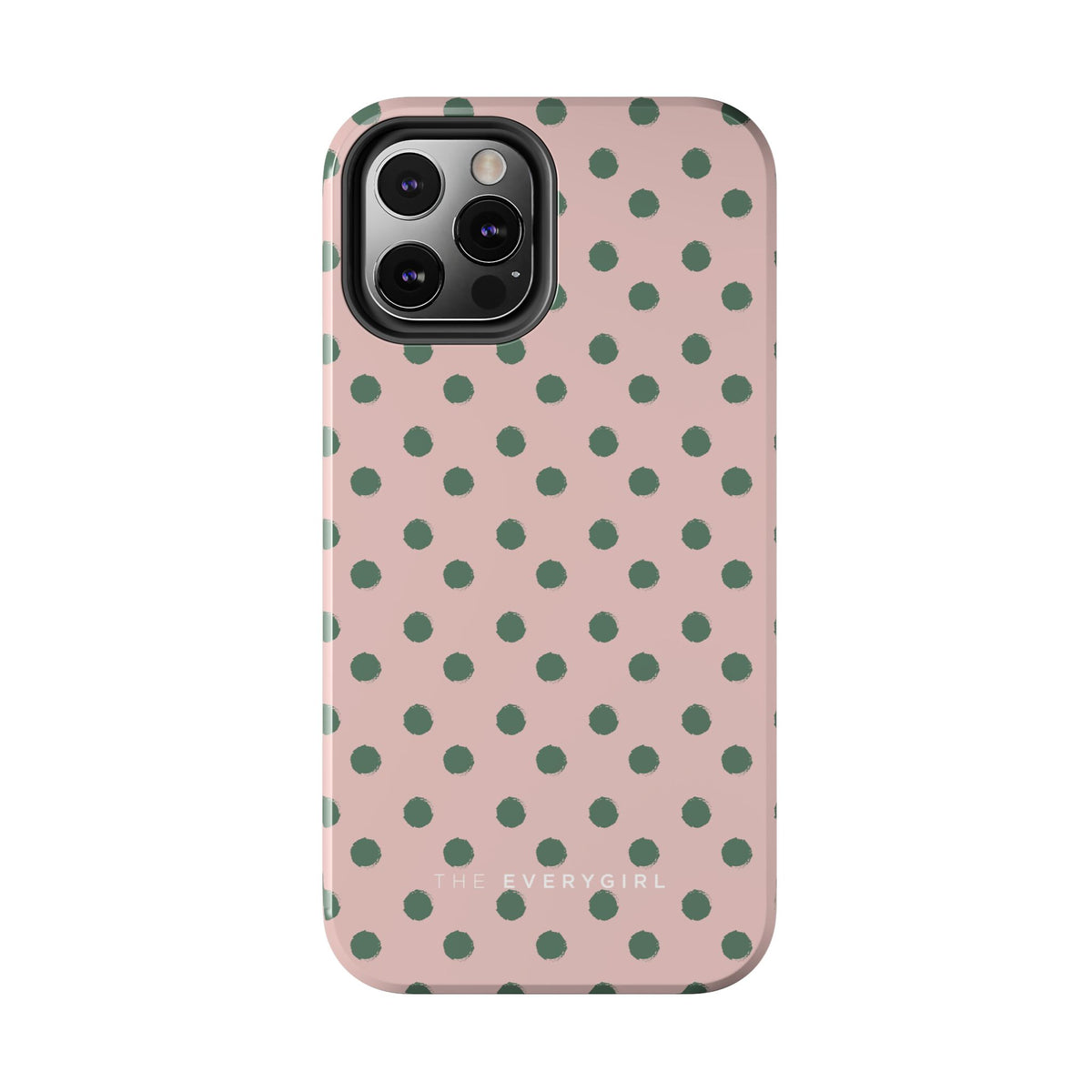 Pink & Green Polka Dots Phone Case