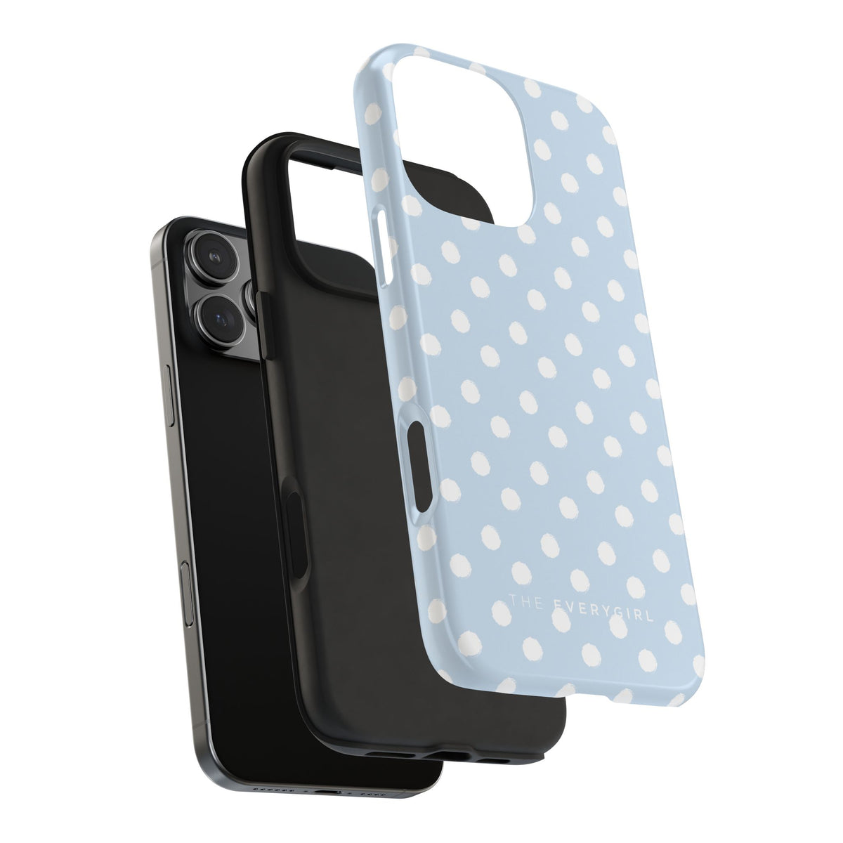 Blue & White Polka Dots Phone Case