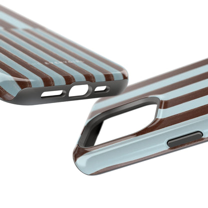 Blue & Brown Contrast Phone Case