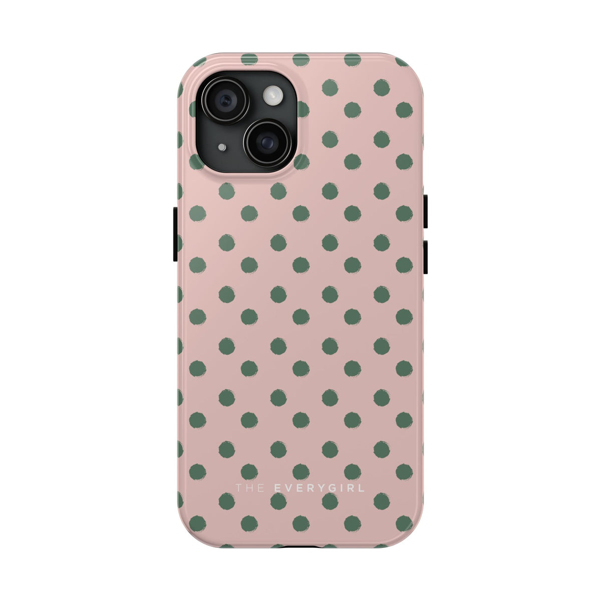 Pink & Green Polka Dots Phone Case
