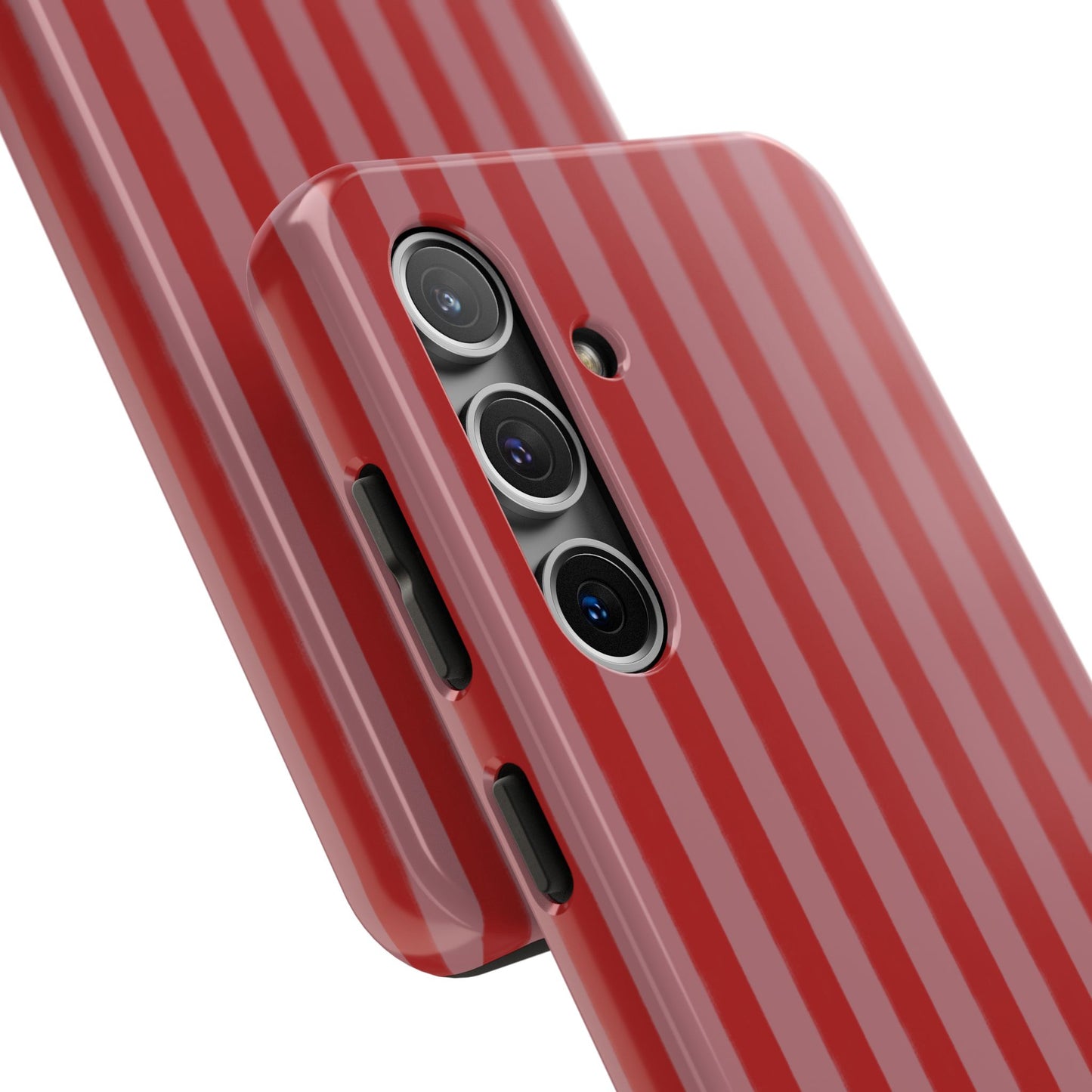 Red & Pink Stripes IPhone Case