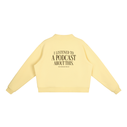 Podcast Fleece Mockneck Crew