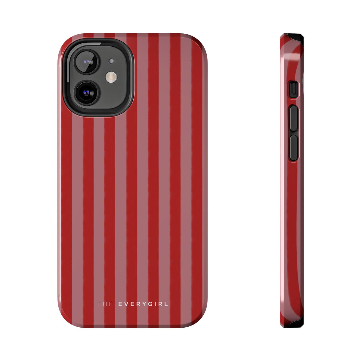 Red & Pink Stripes IPhone Case