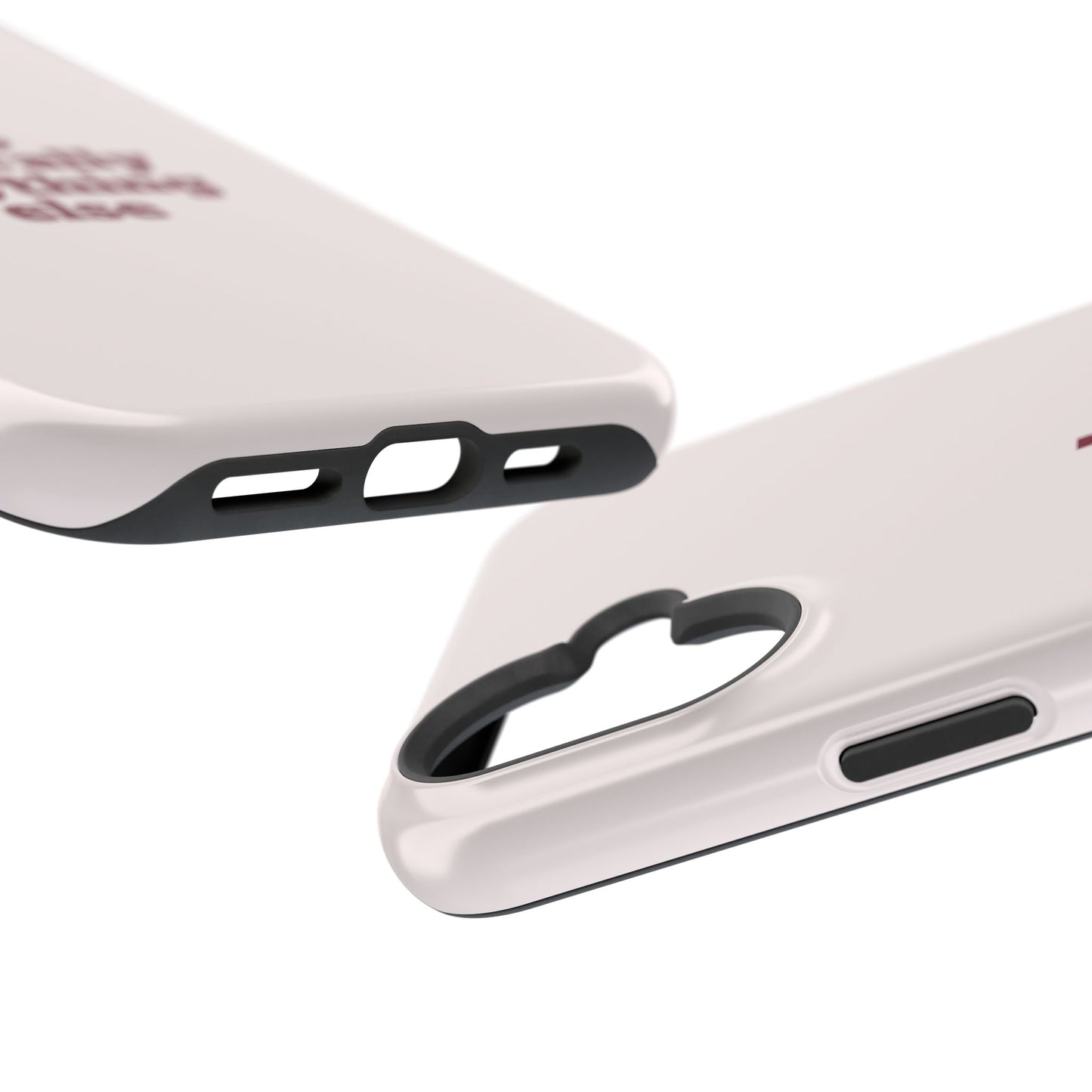 Do Literally Anything Else Burgundy Phone Case
