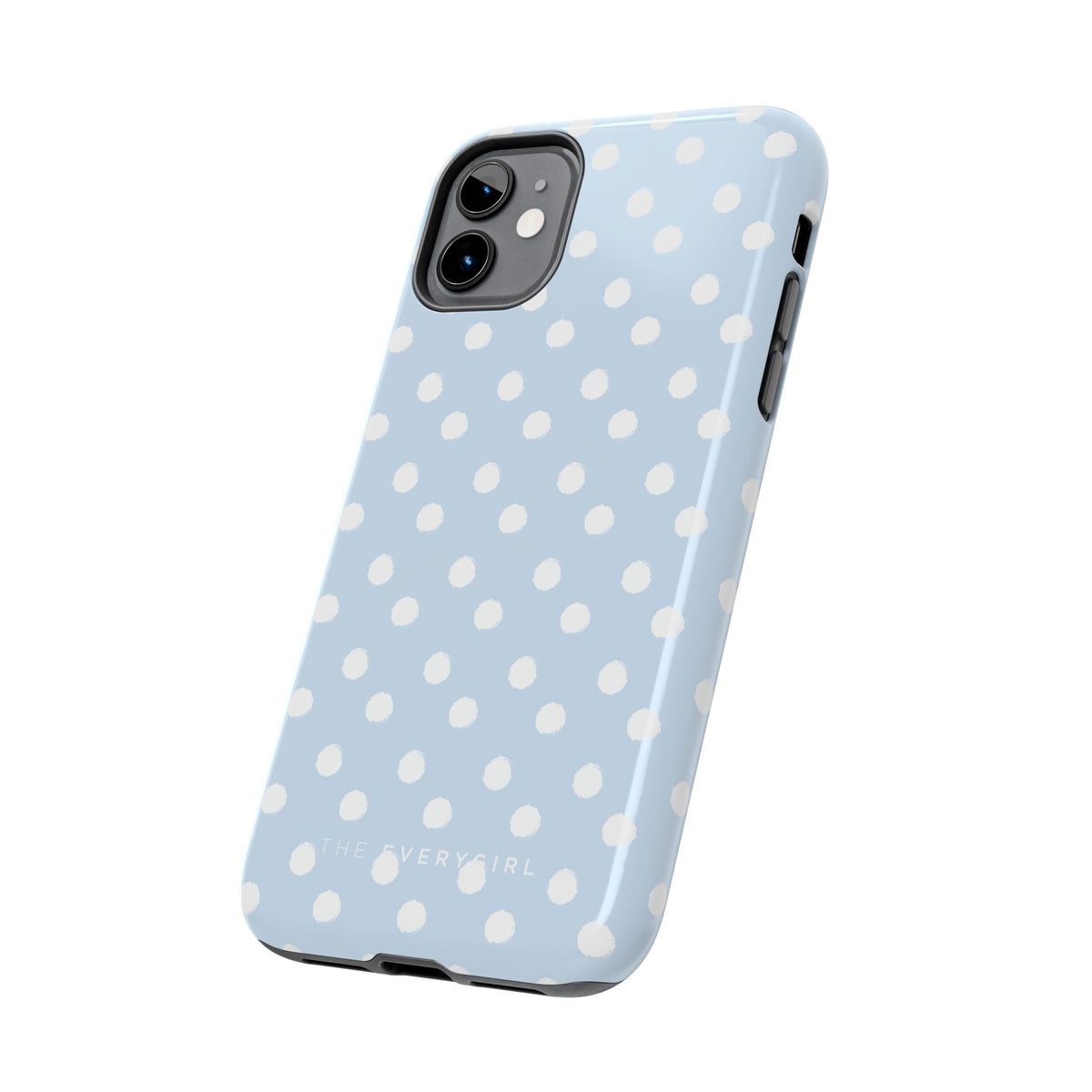 Blue & White Polka Dots Phone Case