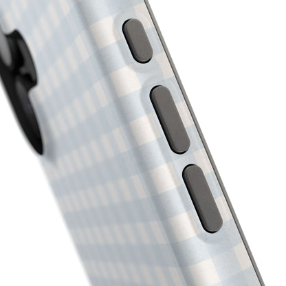 Nancy Meyers Inspired Blue Gingham Phone Case
