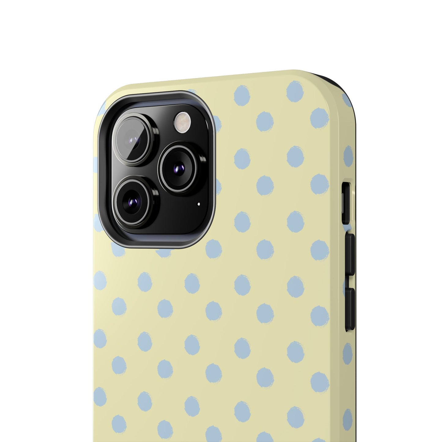 Third Coast – Yellow & Blue Polka Dots Phone Case