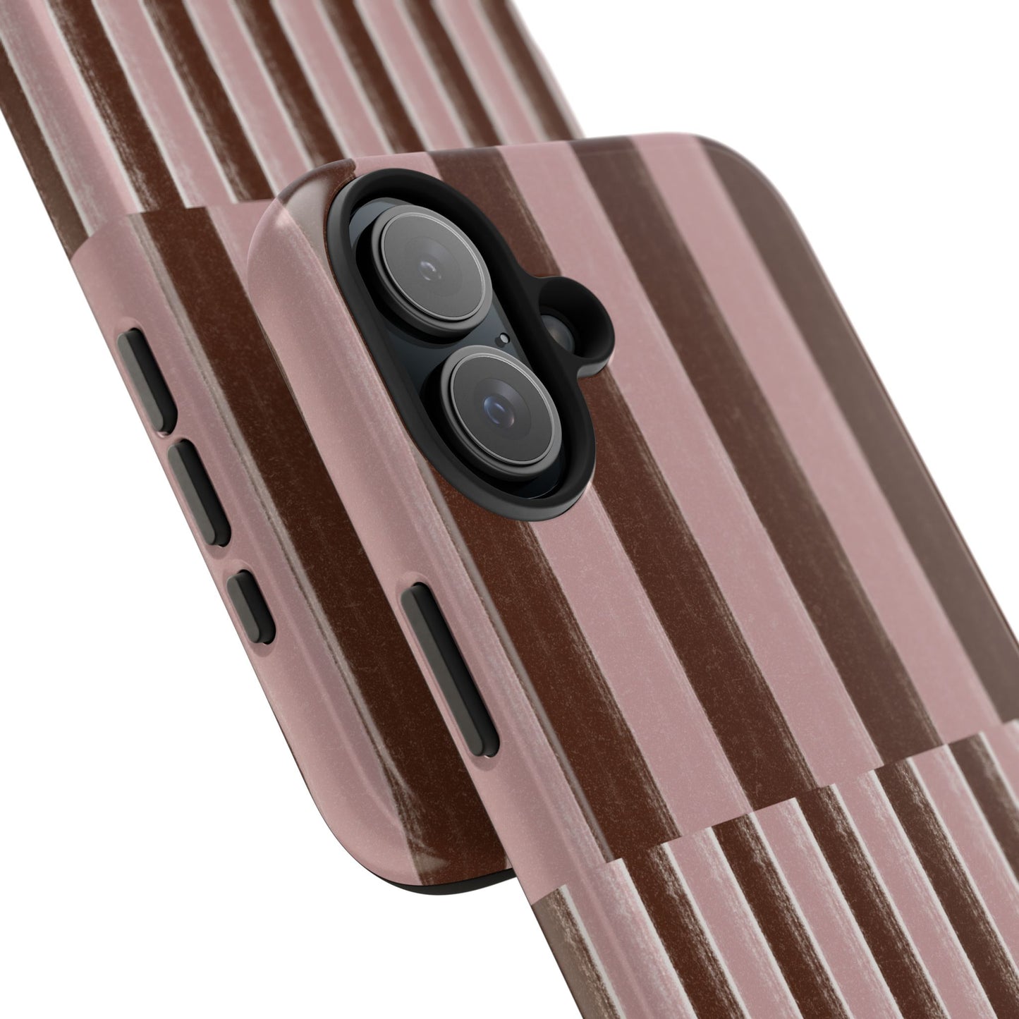 February Pink and Brown Phone Case