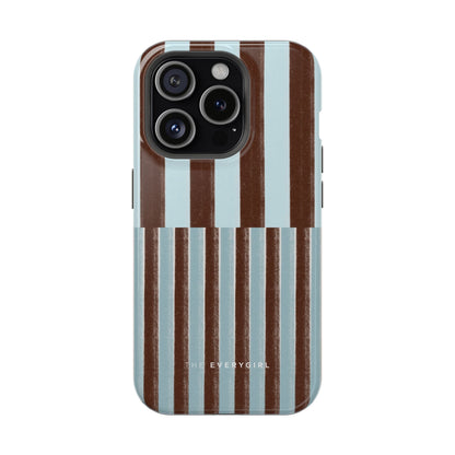 Blue & Brown Contrast Phone Case