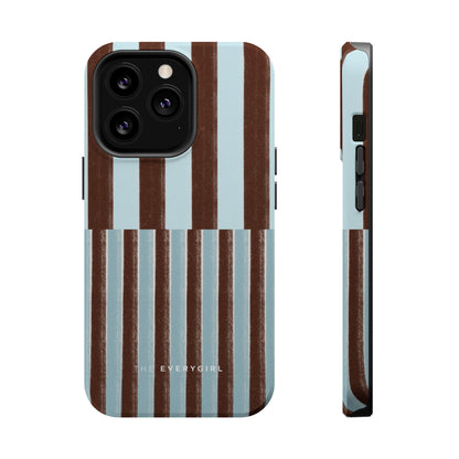 Blue & Brown Contrast Phone Case