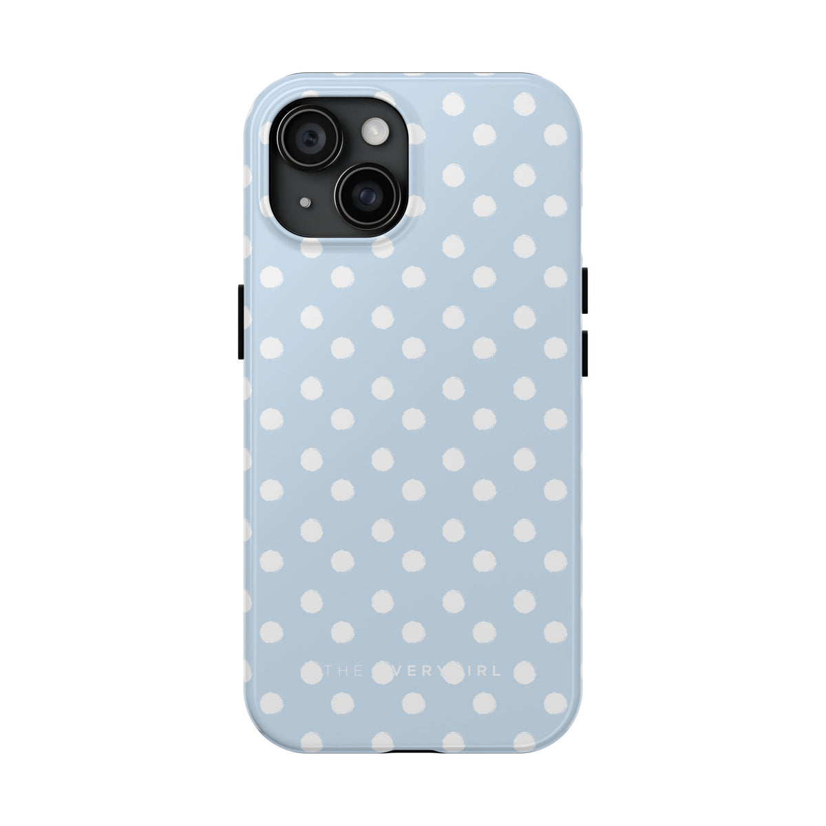 Blue & White Polka Dots Phone Case