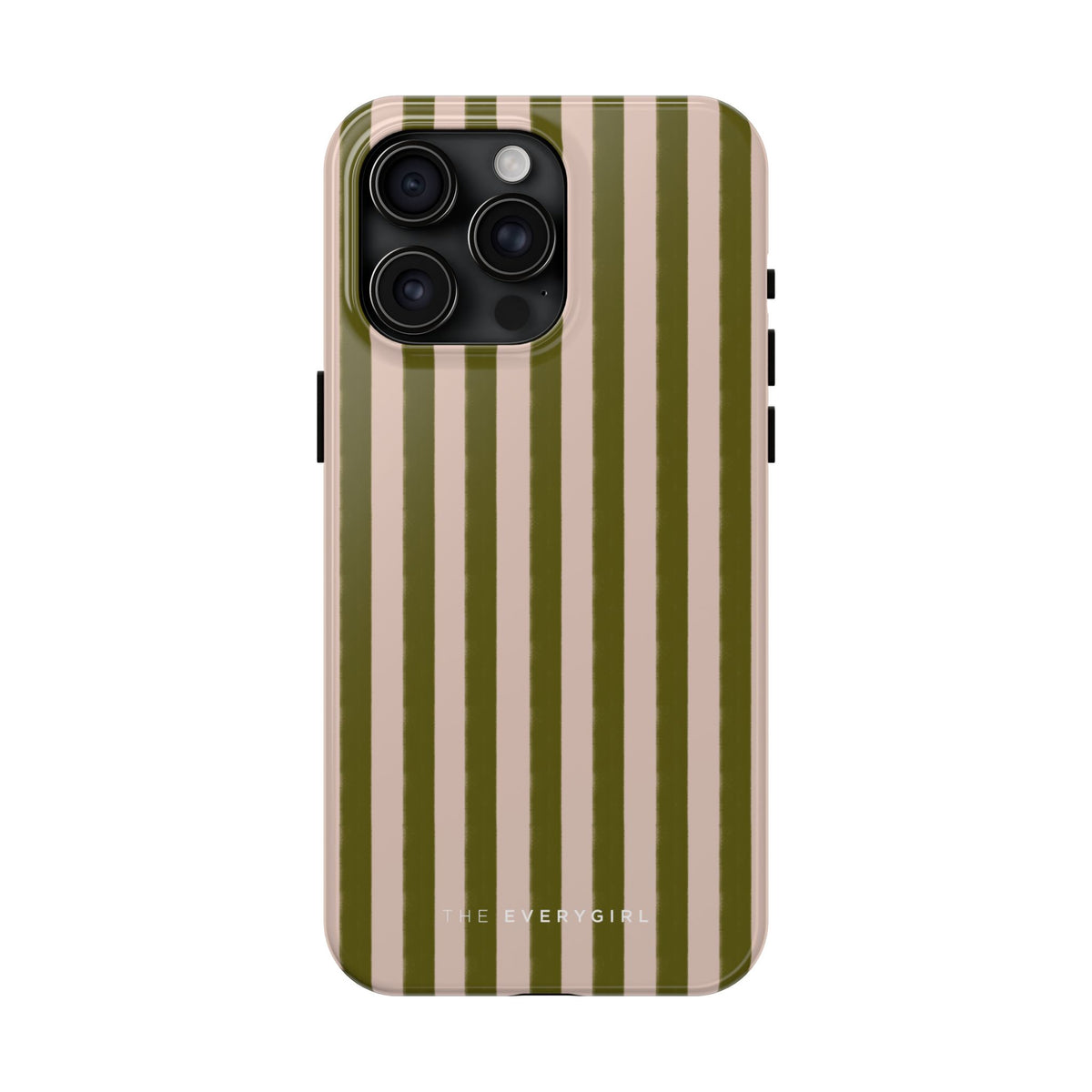 Green & Pink Stripes IPhone Case