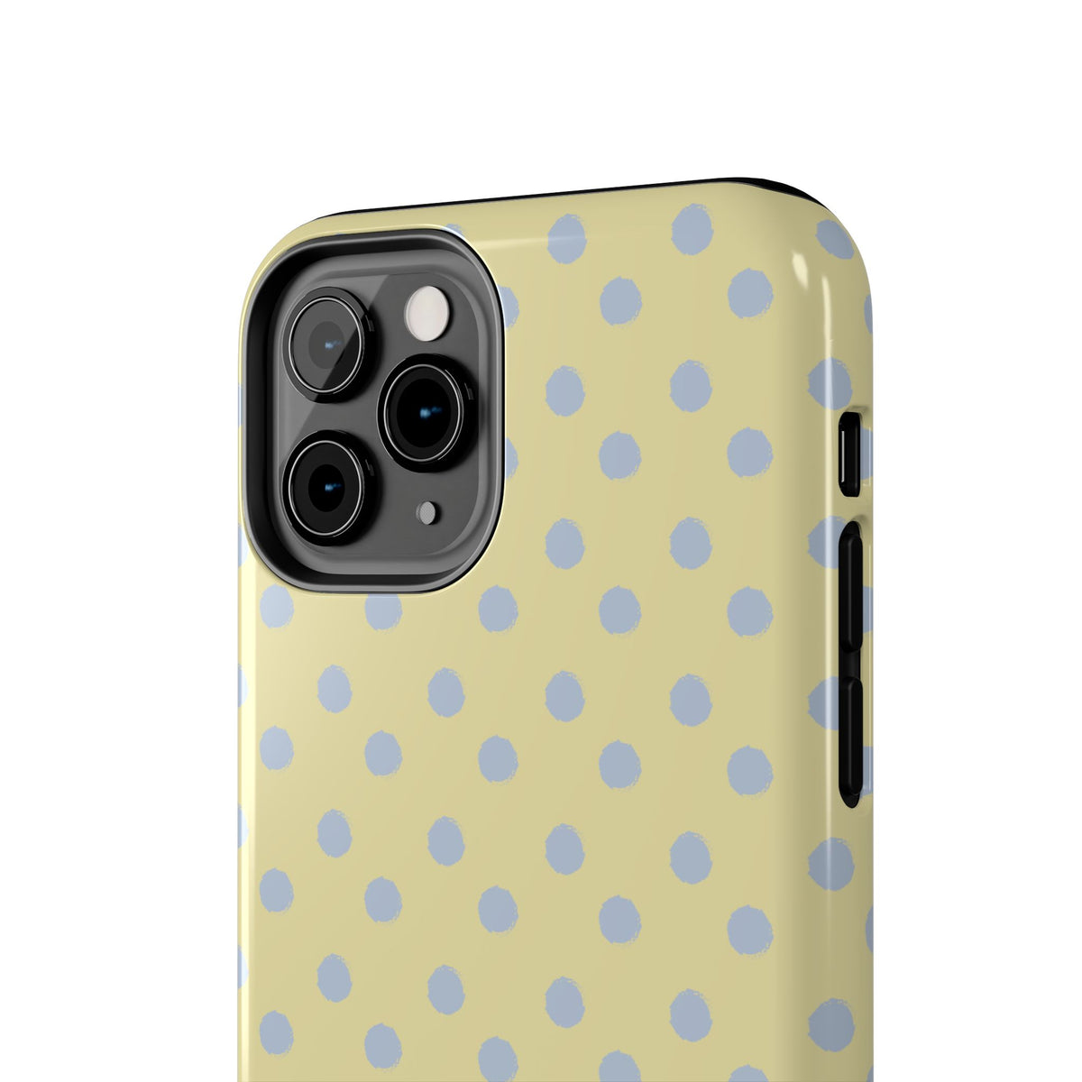 Yellow & Blue Polka Dots Phone Case