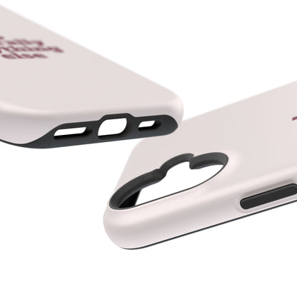 Do Literally Anything Else Burgundy Phone Case