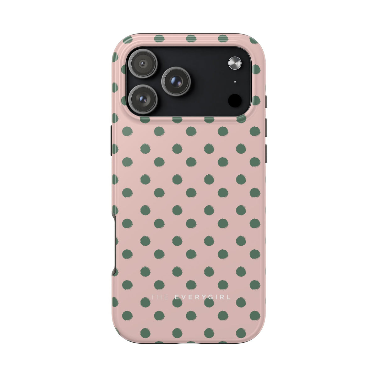 Pink & Green Polka Dots Phone Case