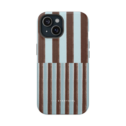 Blue & Brown Contrast Phone Case