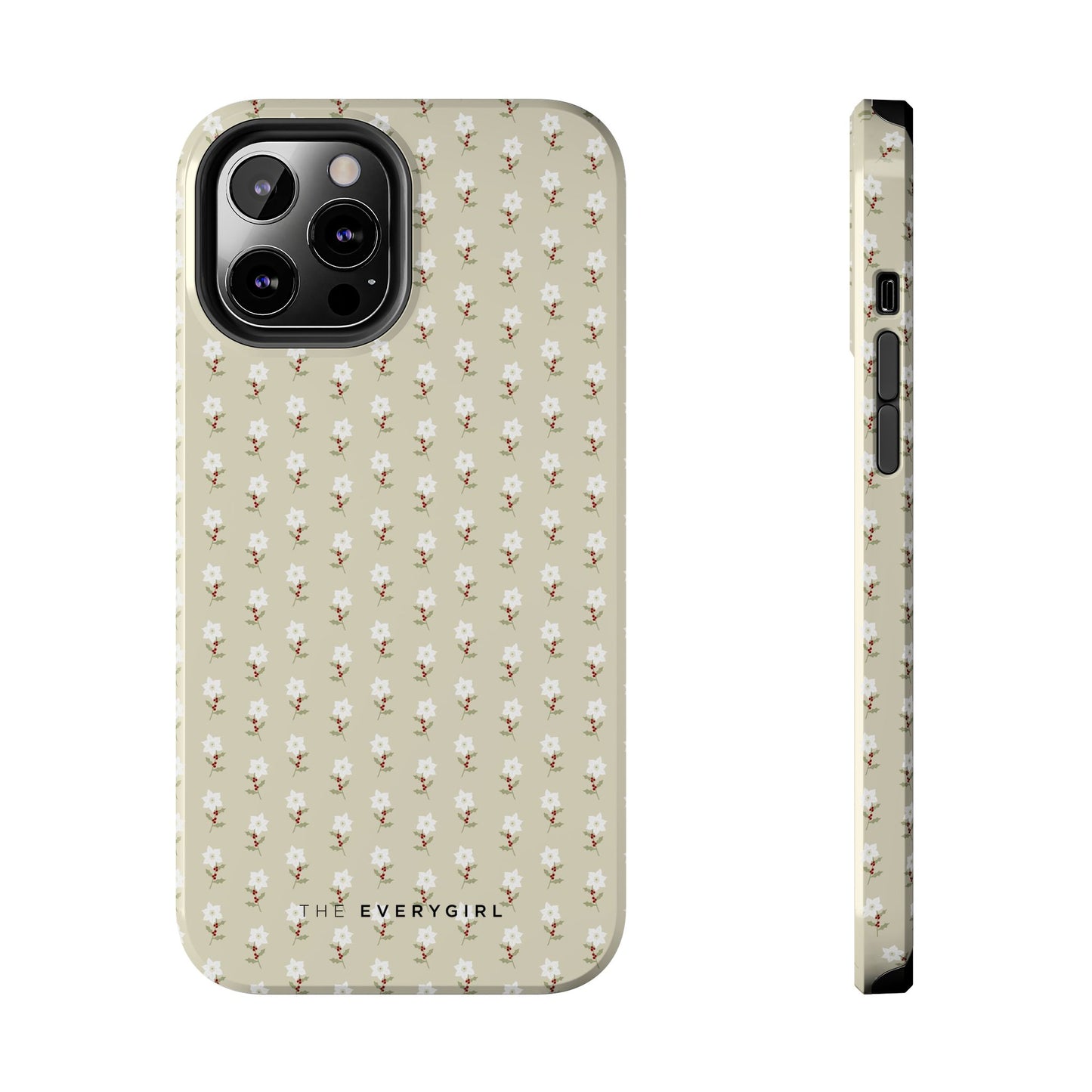 Neutral Tiny Flowers IPhone Case