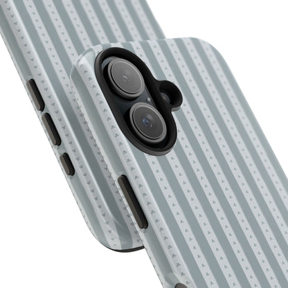 Muted Blue Stripe IPhone Case