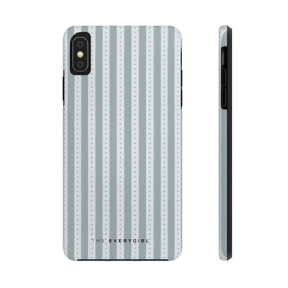 Muted Blue Stripe IPhone Case