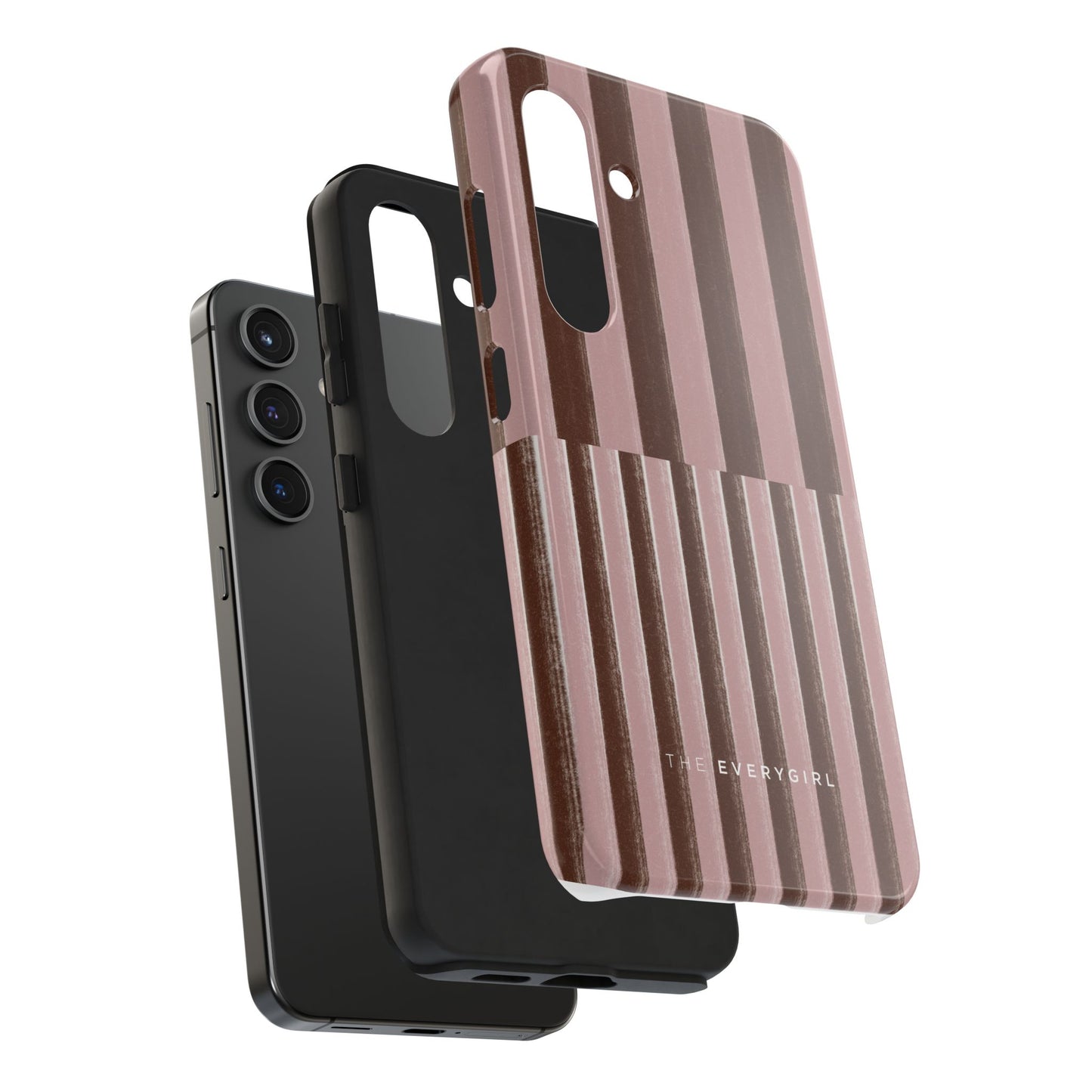 February Pink and Brown Phone Case