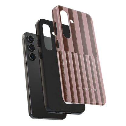 February Pink and Brown Phone Case