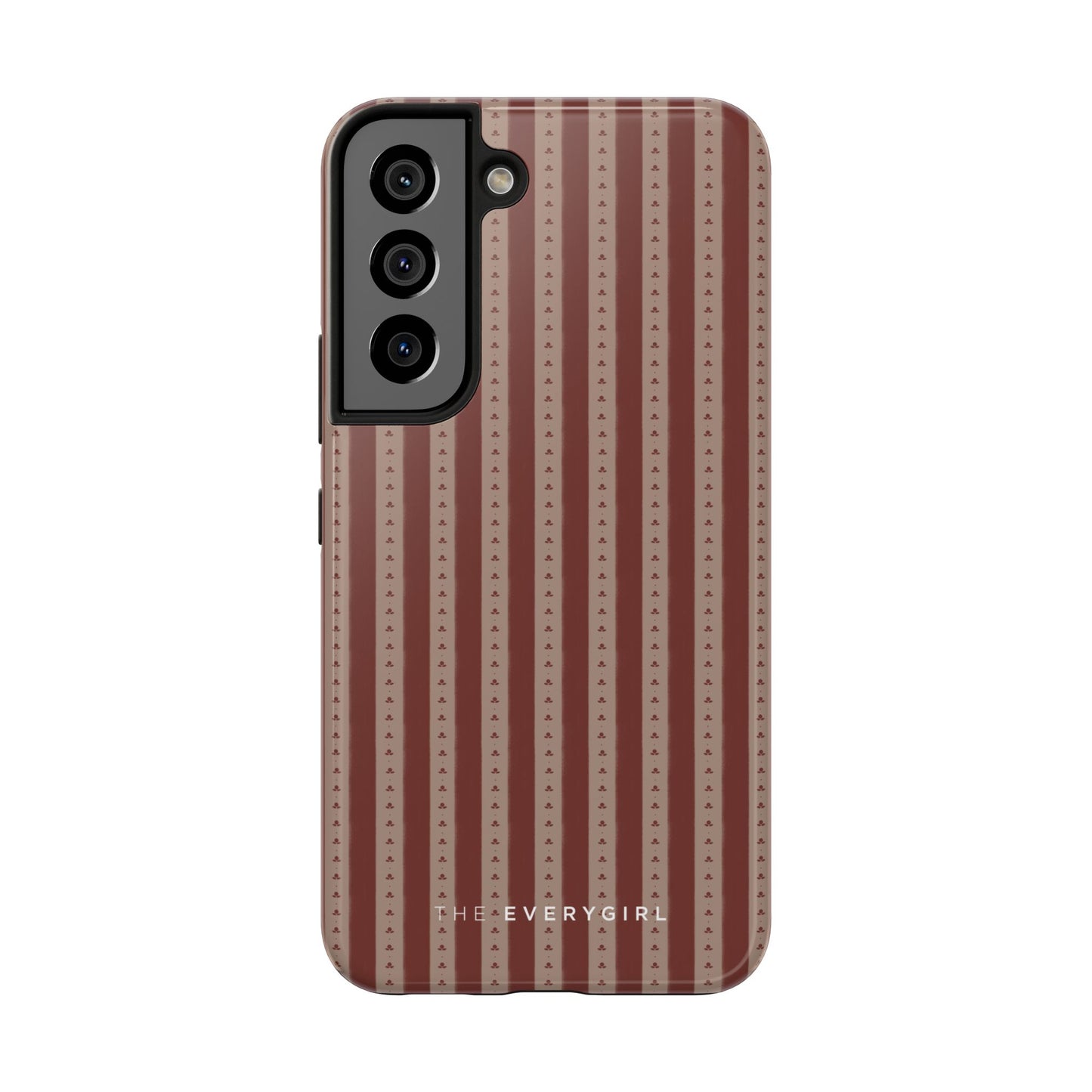 Muted Red Stripe IPhone Case