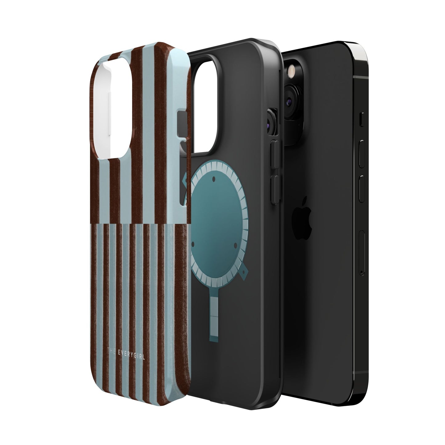 Blue & Brown Contrast Phone Case