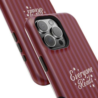 Everyone Reads Phone Case Maroon