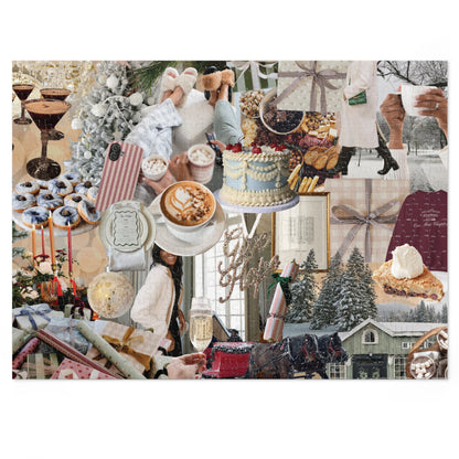 Everygirl Holiday Collage Puzzle
