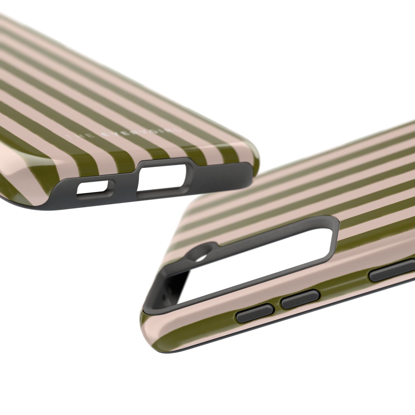 Green & Pink Stripes IPhone Case