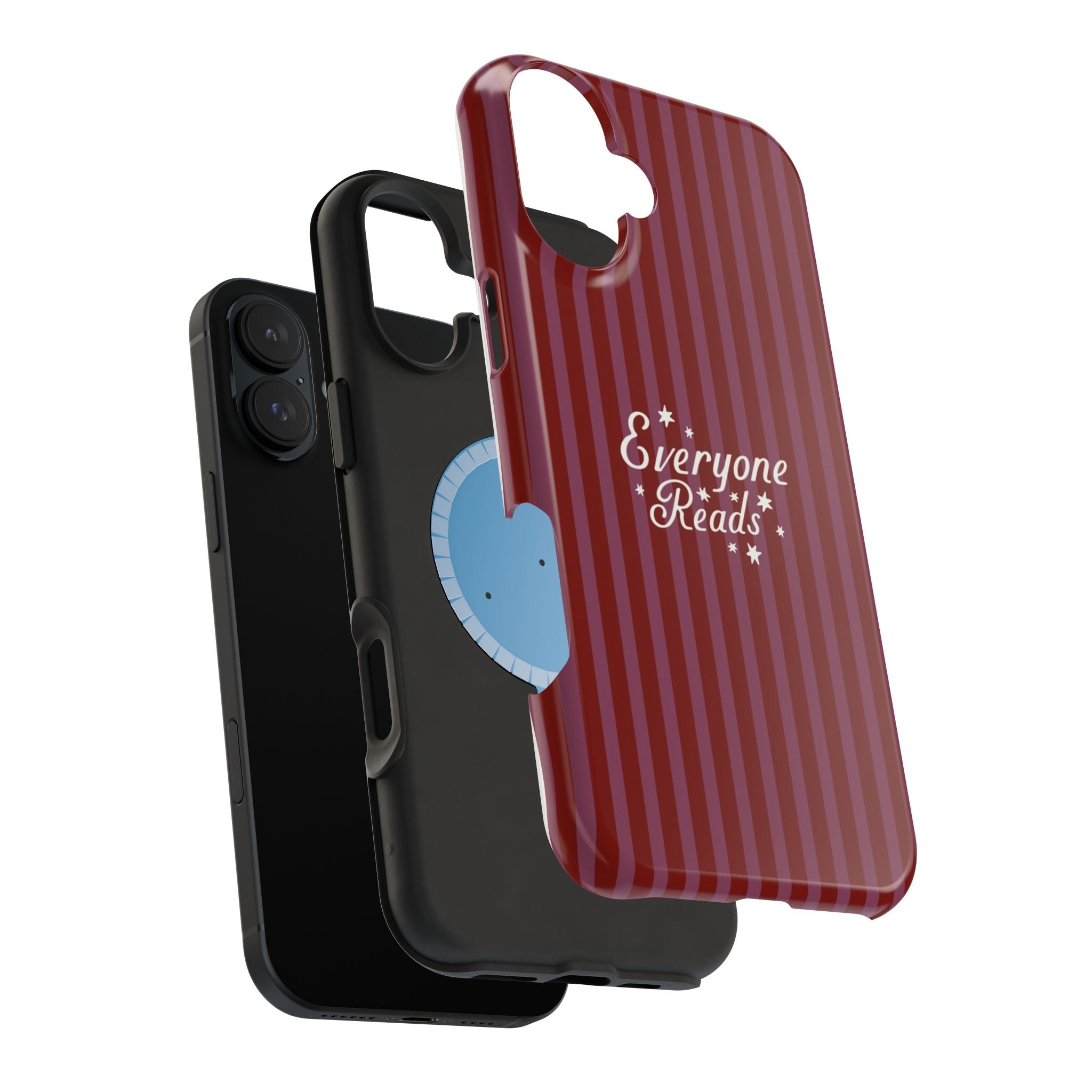 Everyone Reads Phone Case Maroon