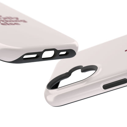 Do Literally Anything Else Burgundy Phone Case