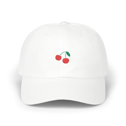 Cherry Embroidered Dad Cap