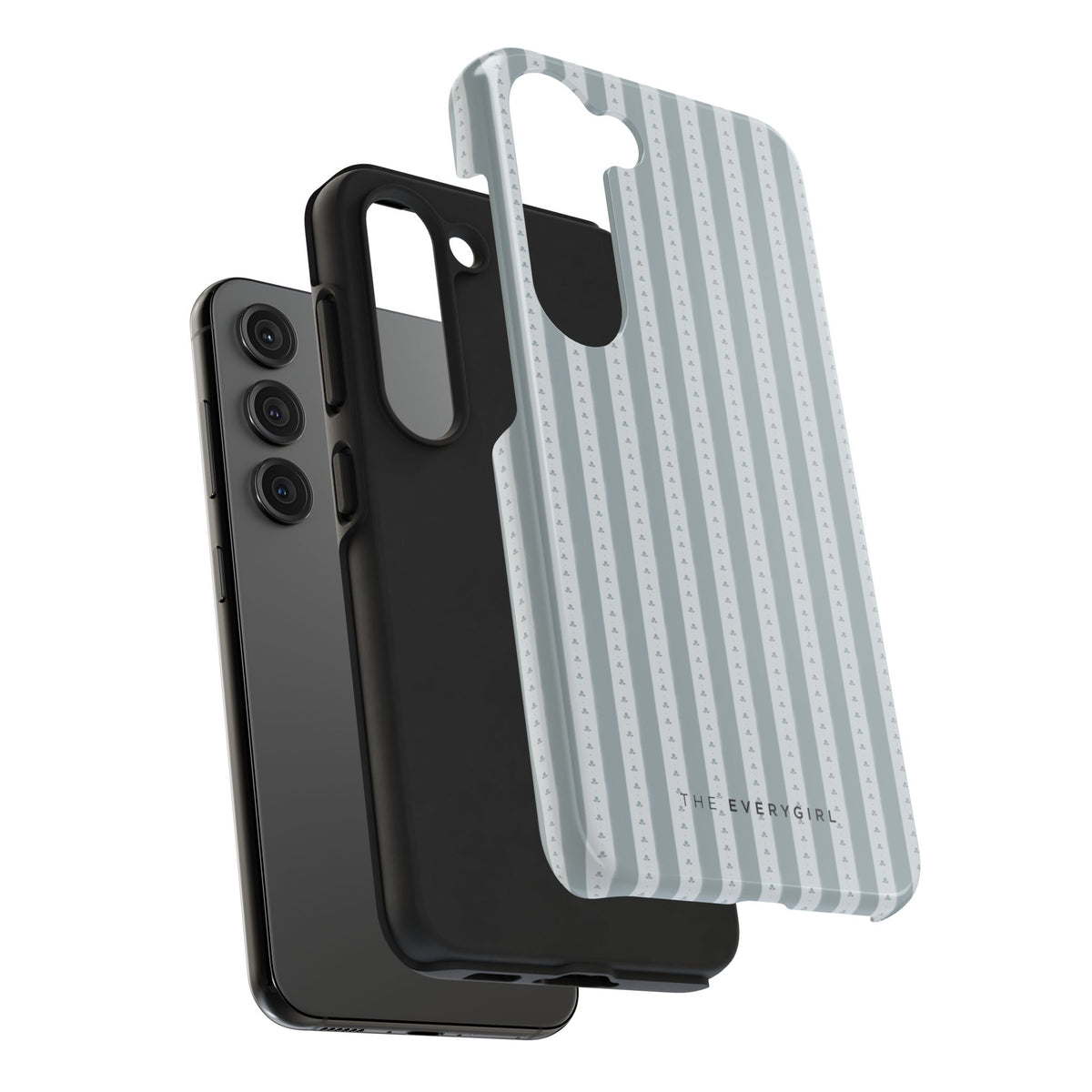Muted Blue Stripe IPhone Case