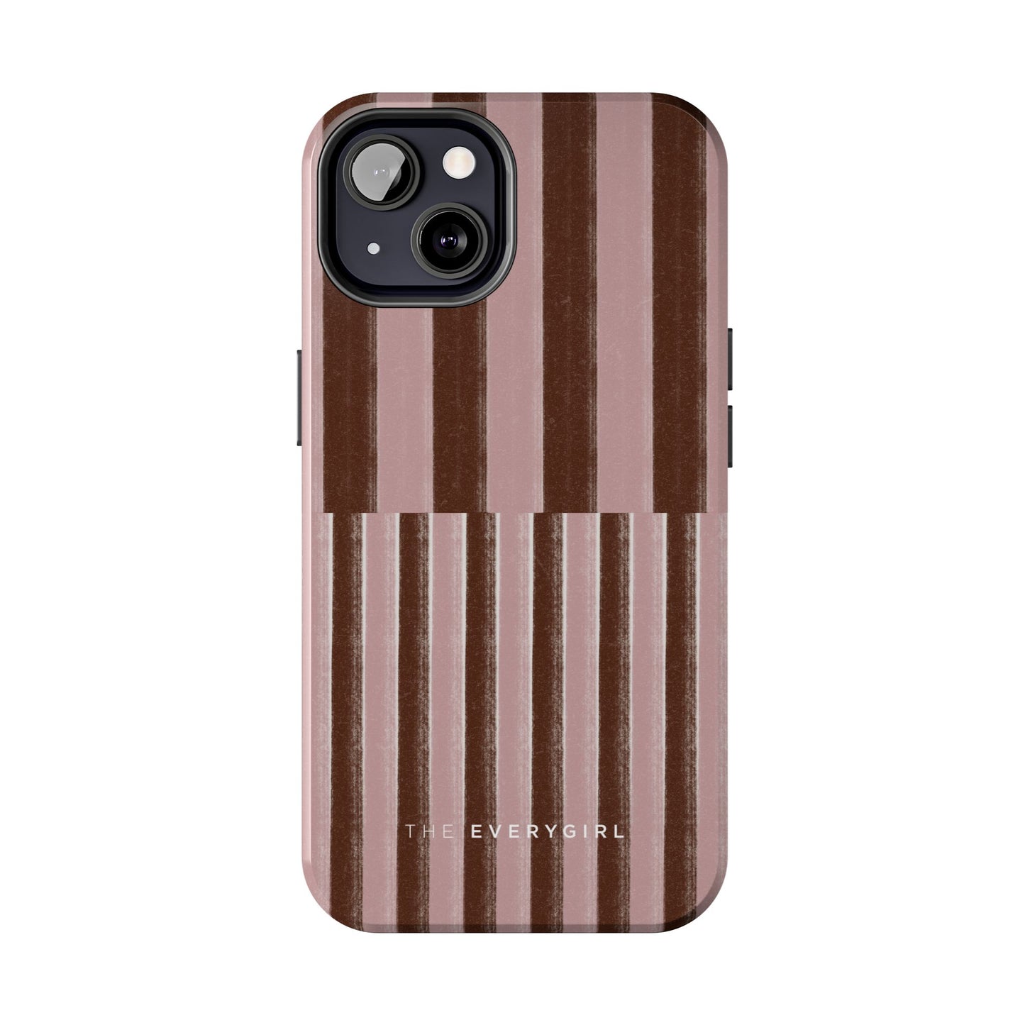 February Pink and Brown Phone Case
