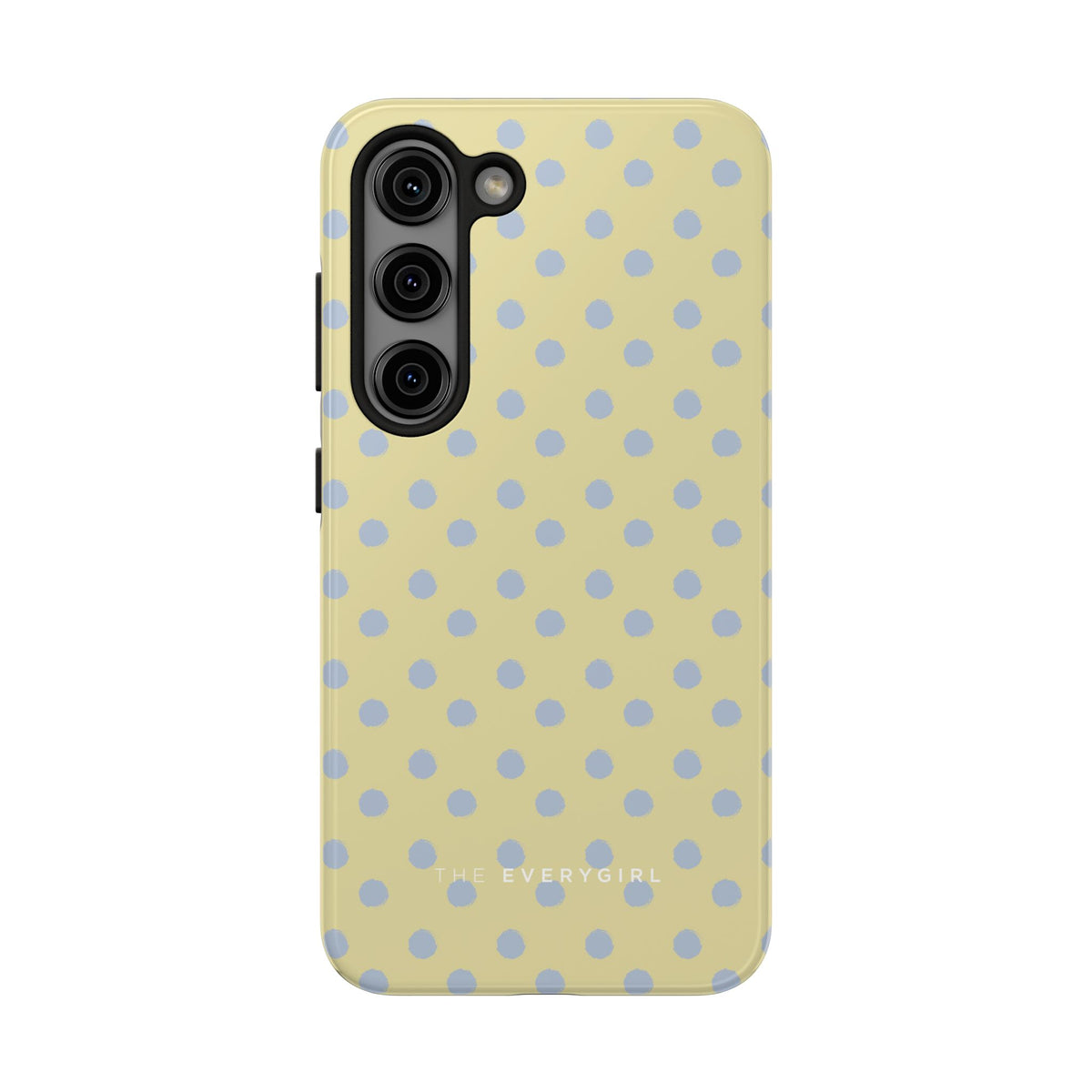 Yellow & Blue Polka Dots Phone Case
