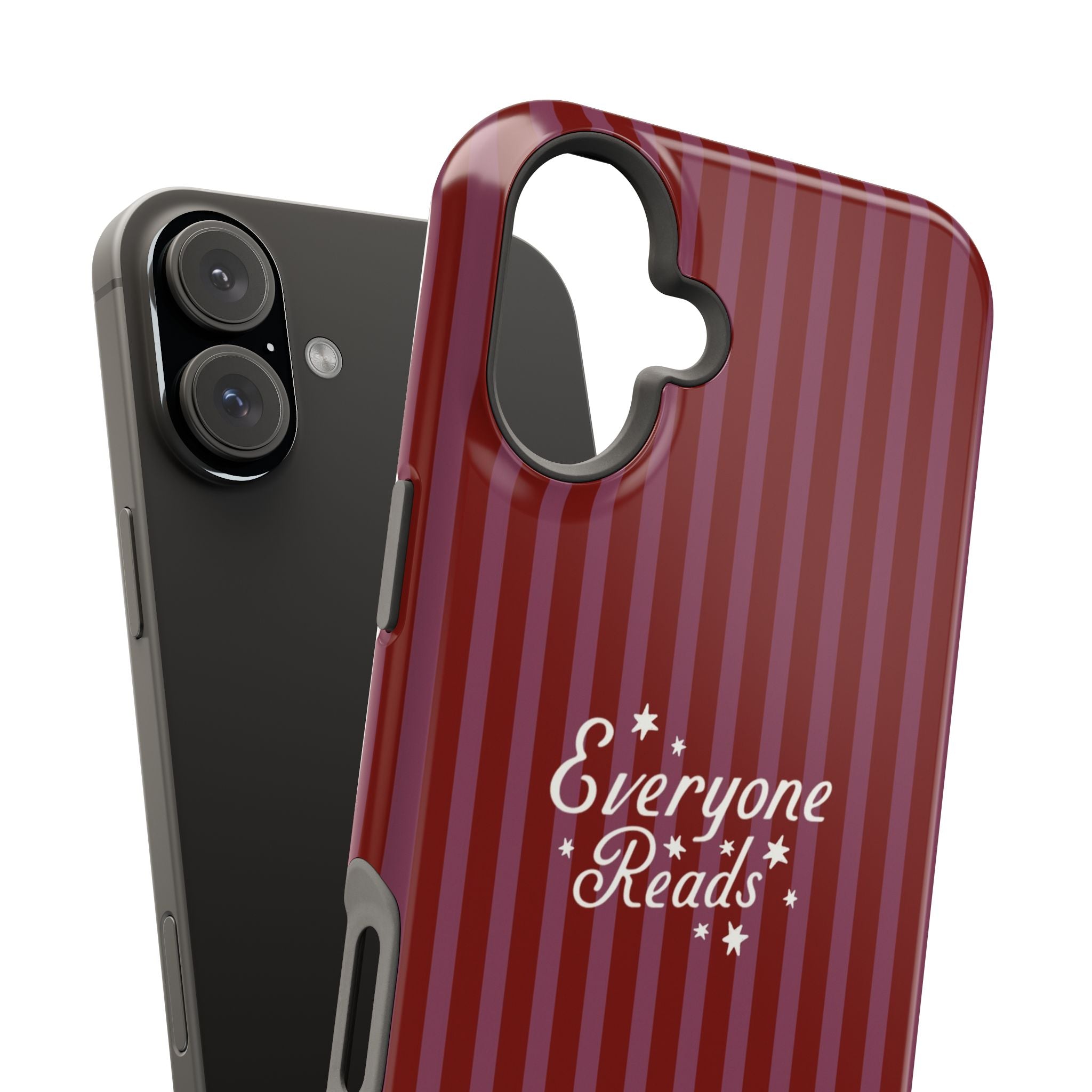 Everyone Reads Phone Case Maroon