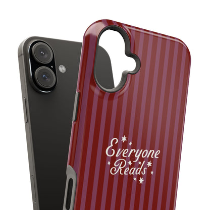 Everyone Reads Phone Case Maroon