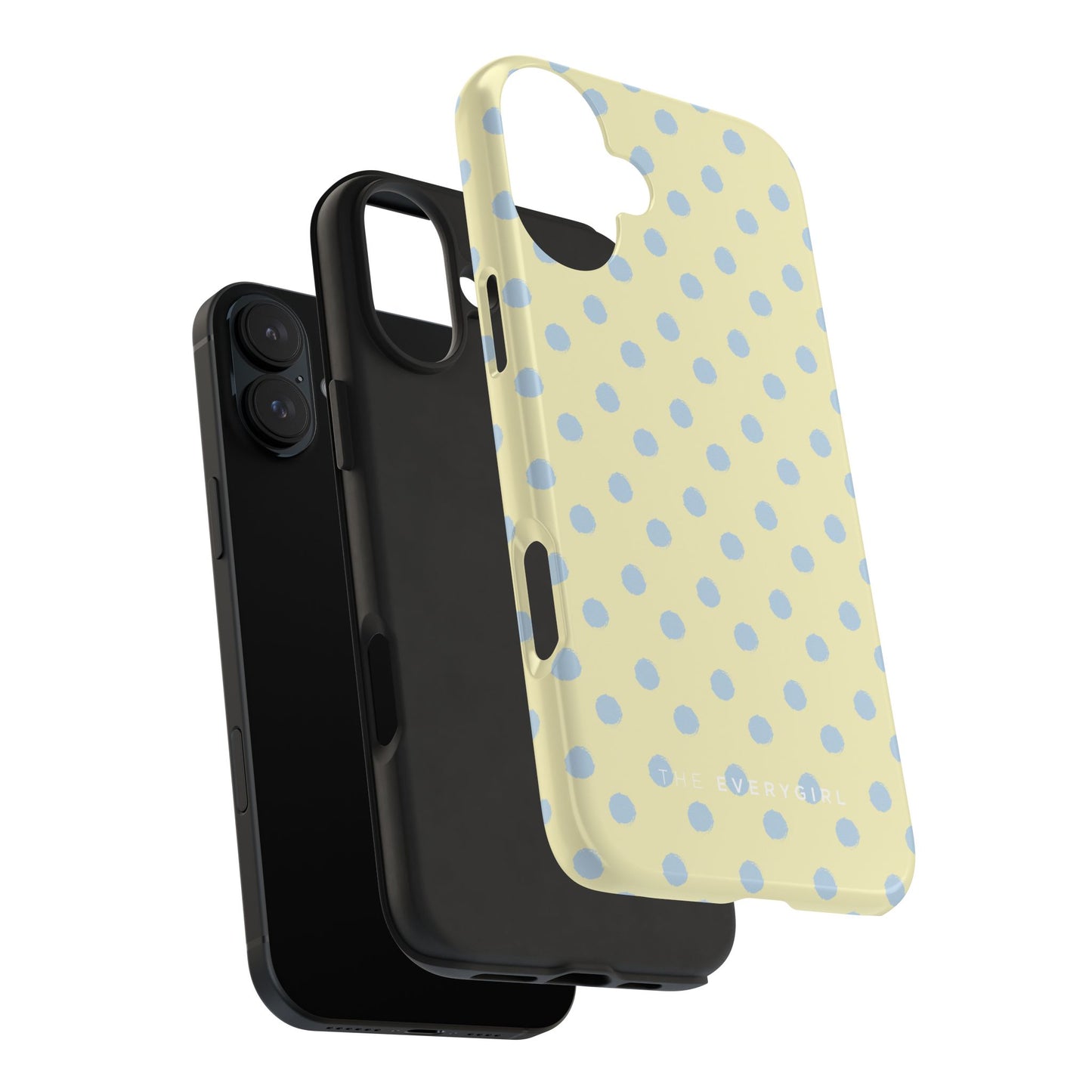 Third Coast – Yellow & Blue Polka Dots Phone Case