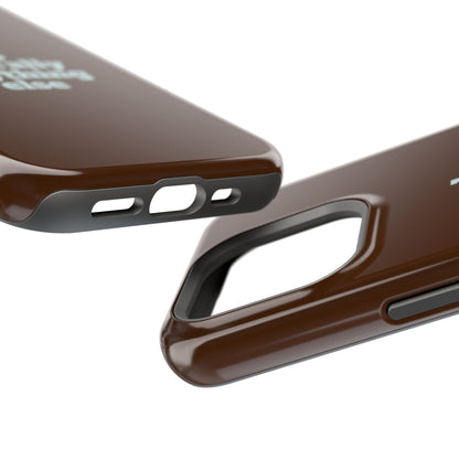 Do Literally Anything Else Brown & Blue Phone Case