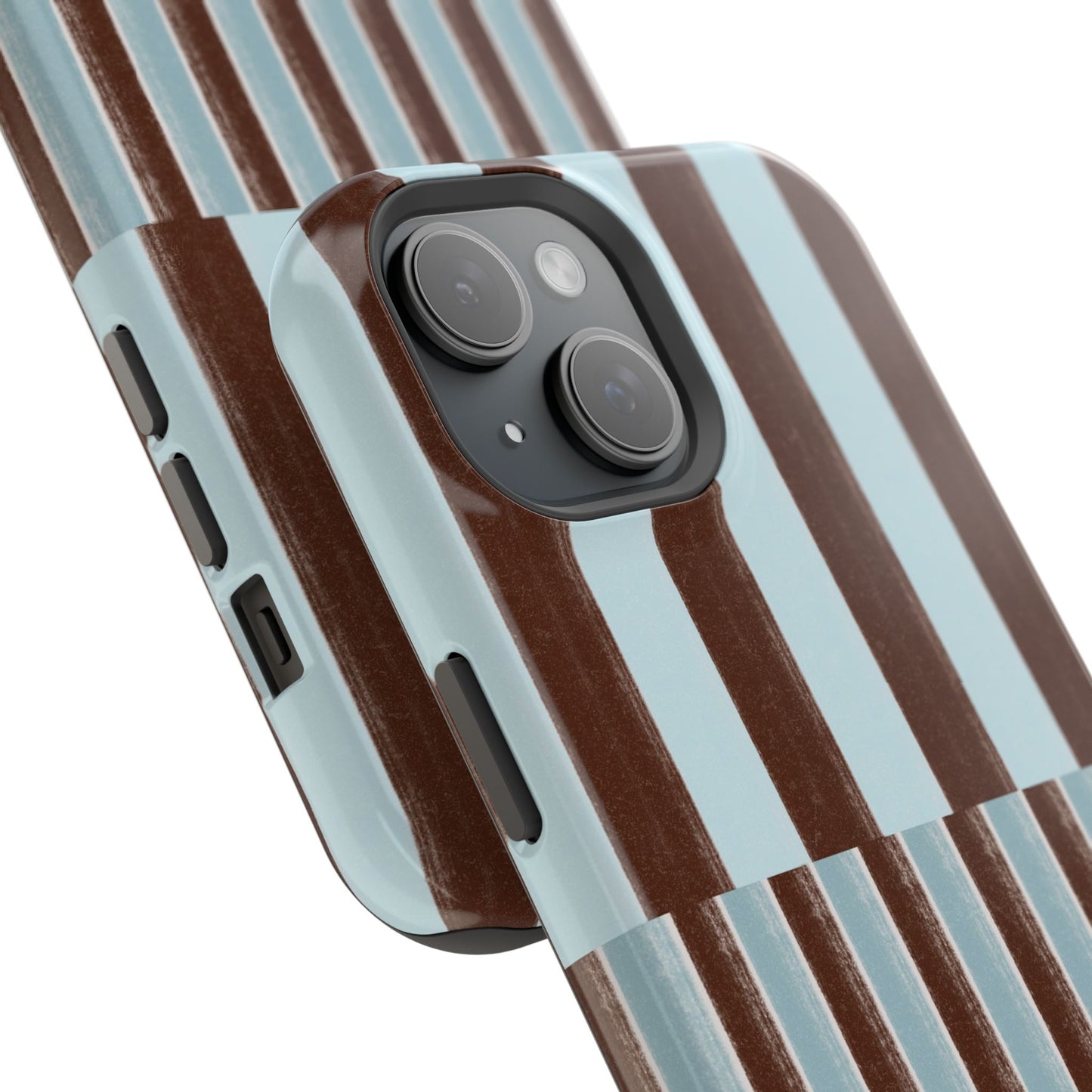 Blue & Brown Contrast Phone Case