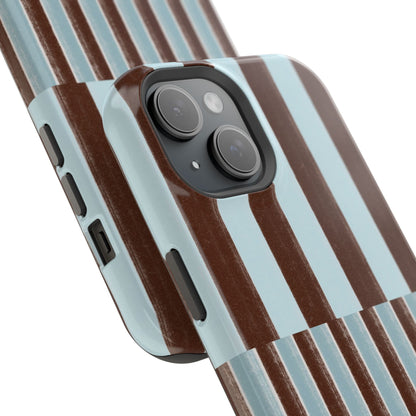 Blue & Brown Contrast Phone Case