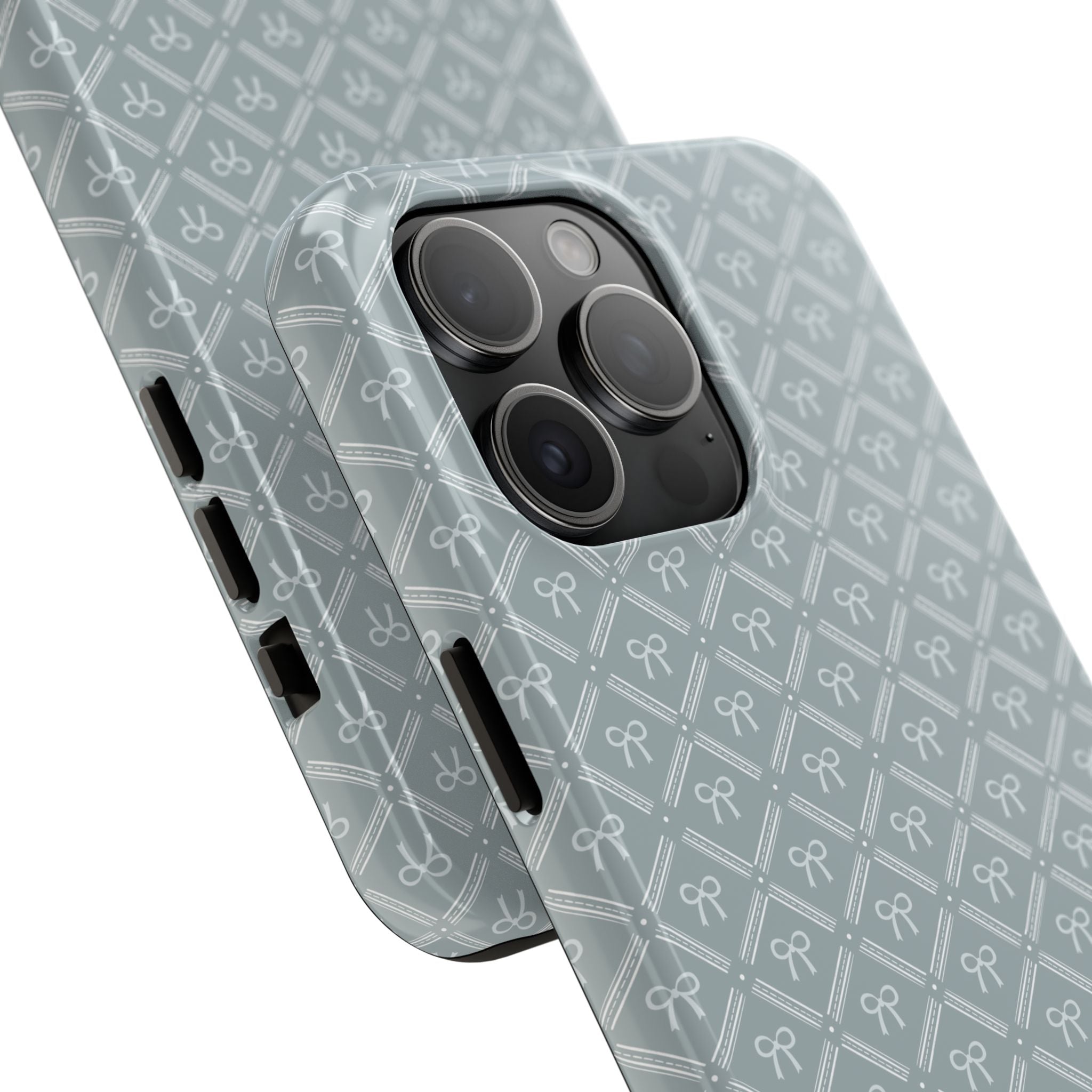 Blue Bows IPhone Case