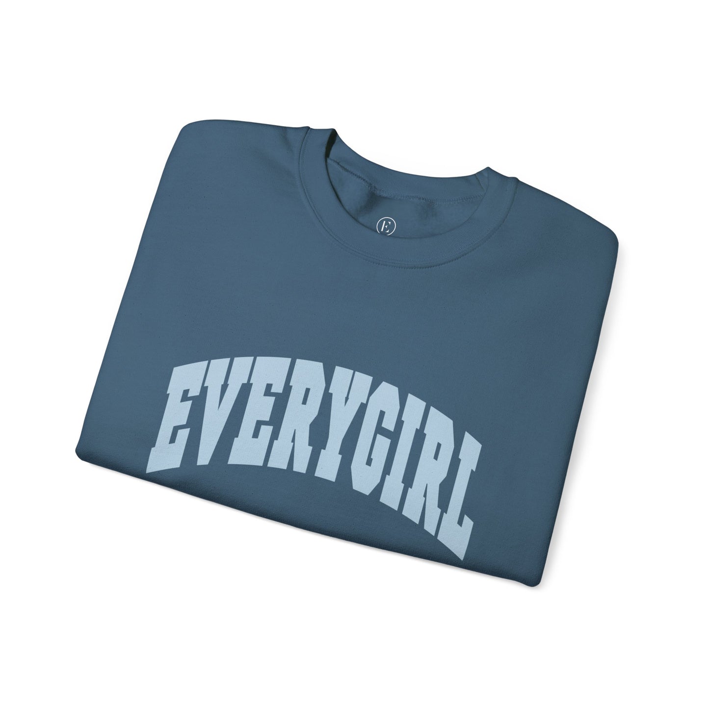 Blue Classic Everygirl Crewneck