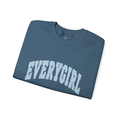 Blue Classic Everygirl Crewneck