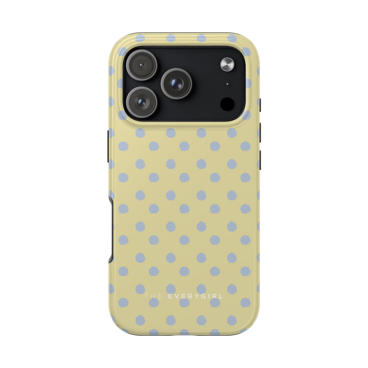 Yellow & Blue Polka Dots Phone Case