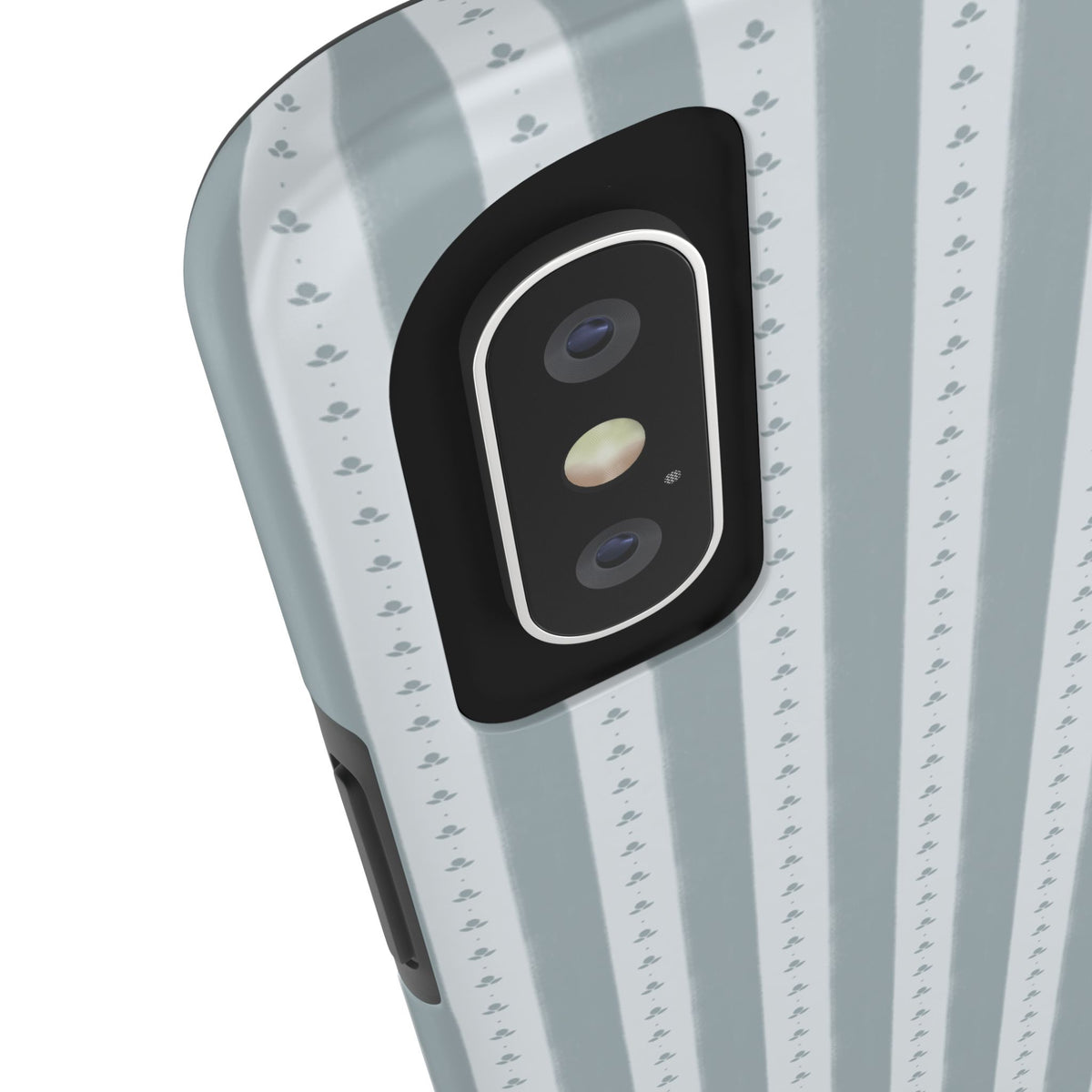 Muted Blue Stripe IPhone Case