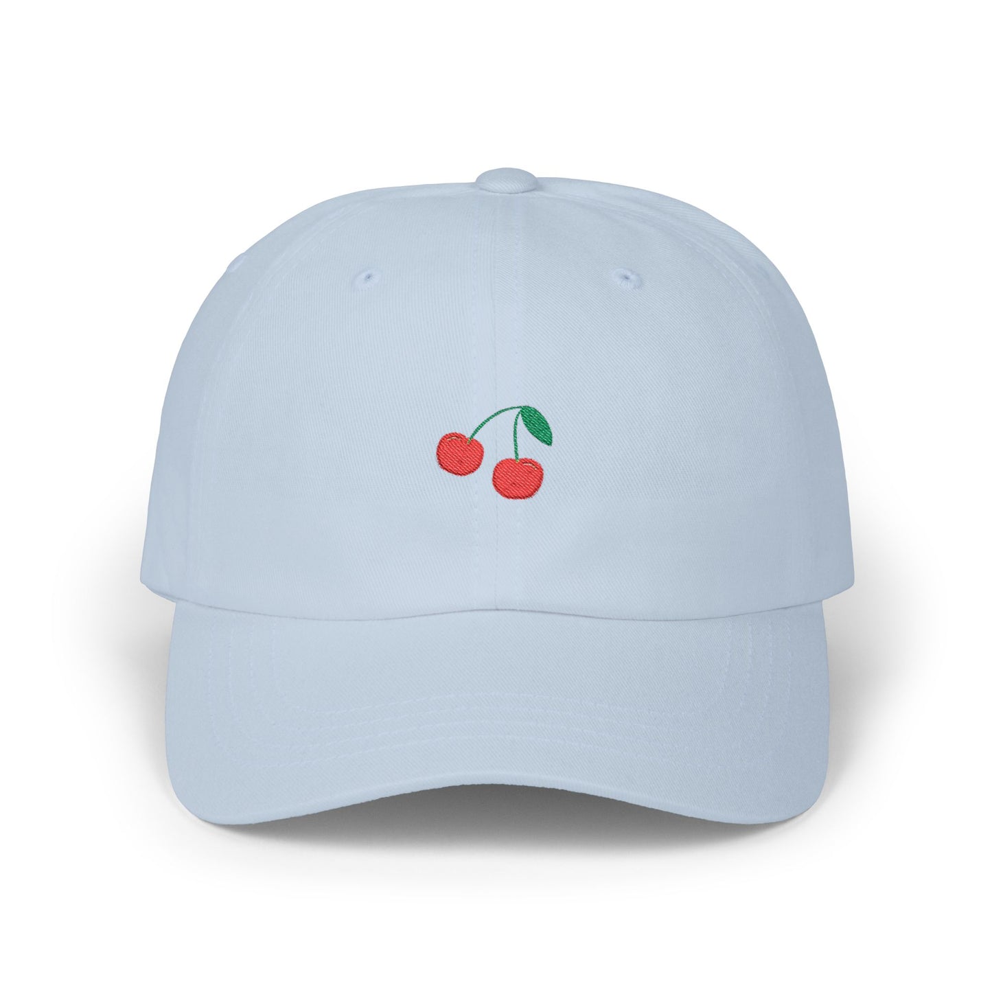 Cherry Embroidered Dad Cap