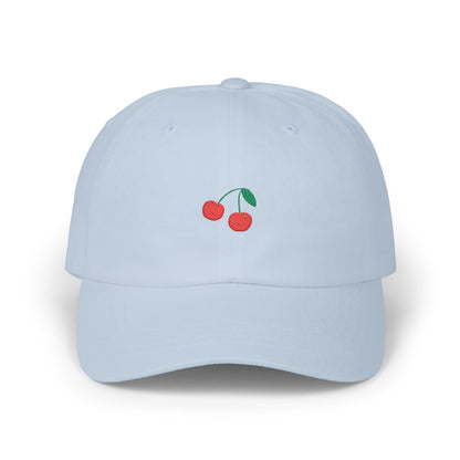 Cherry Embroidered Dad Cap