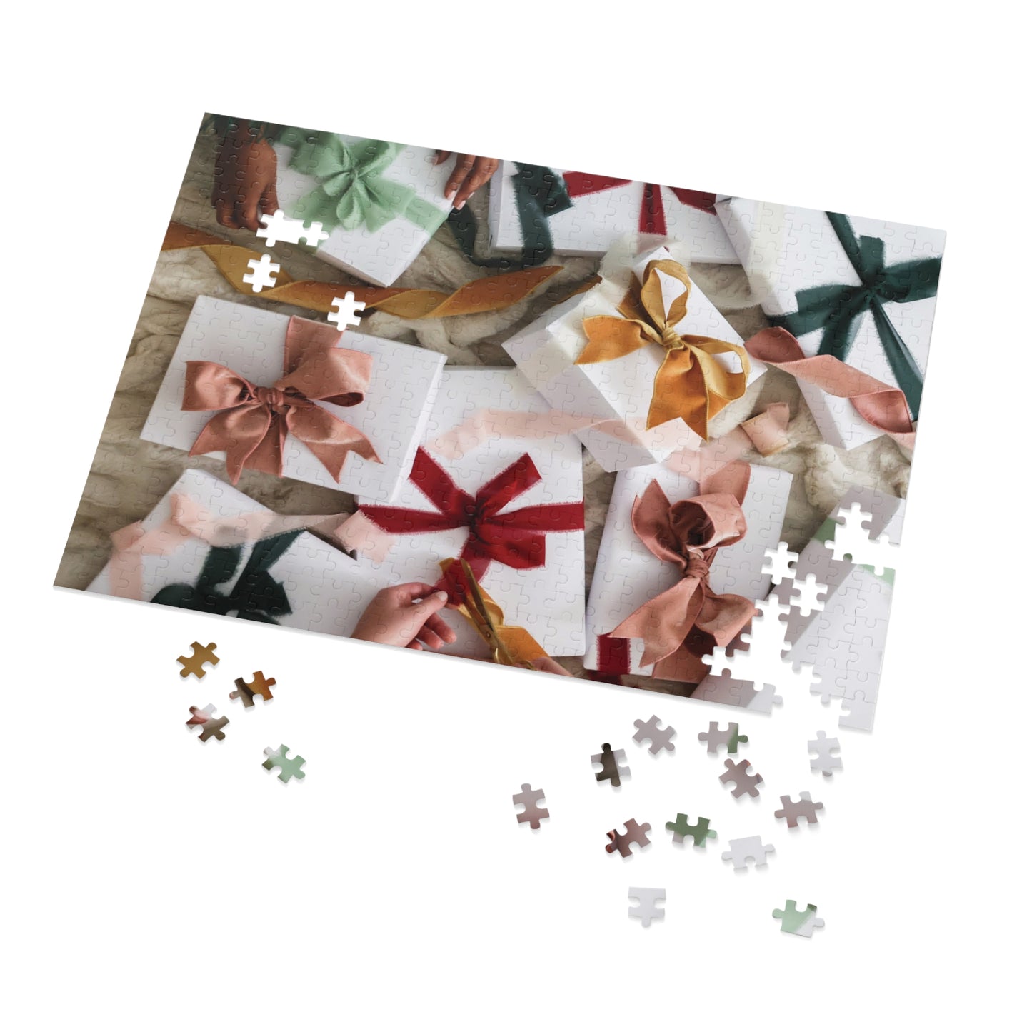 Classic Holiday Presents Puzzle